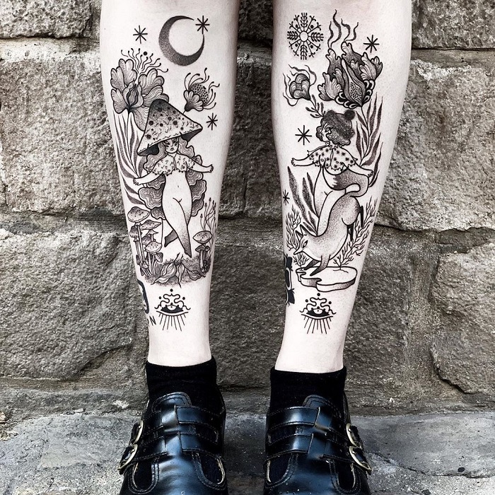 Tattoo ideas on the shin