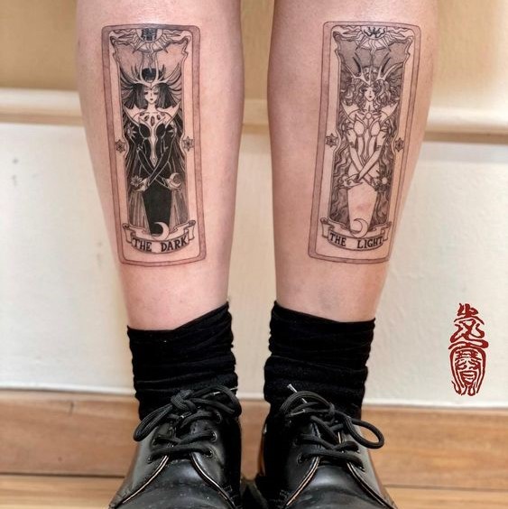 Tattoo ideas on the shin