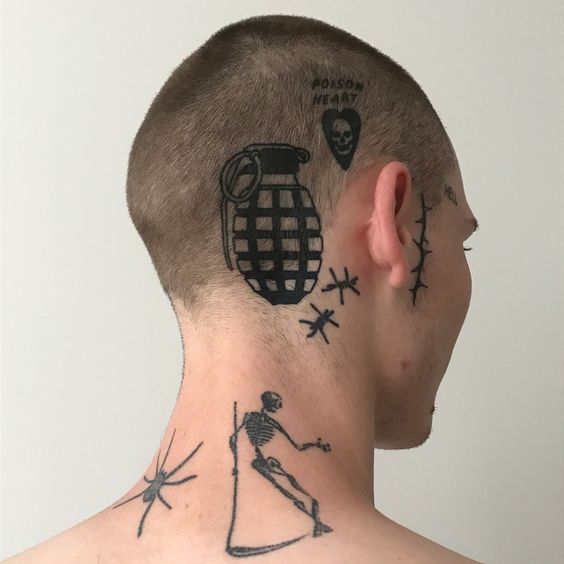 Tattoo ideas on the back of the head