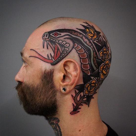 Tattoo ideas on the back of the head