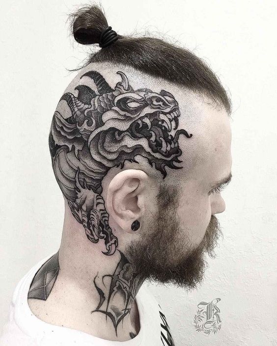 Tattoo ideas on the back of the head