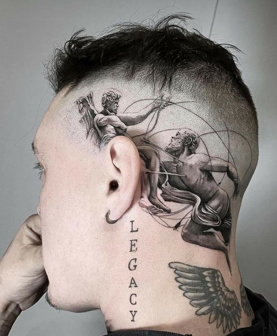 Tattoo ideas on the back of the head