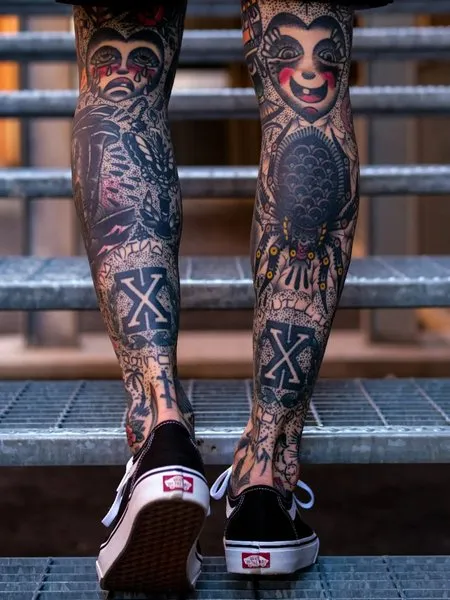 The best tattoo ideas for men's legs