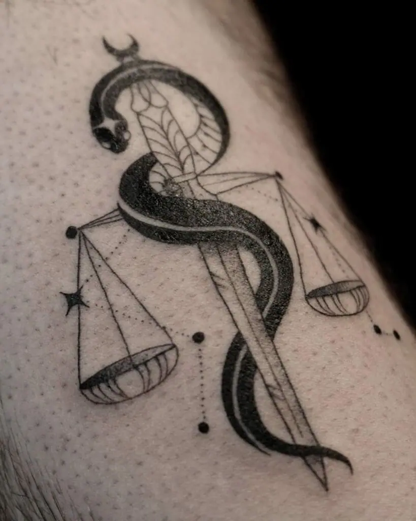 The 12 best Libra tattoo designs you'll love