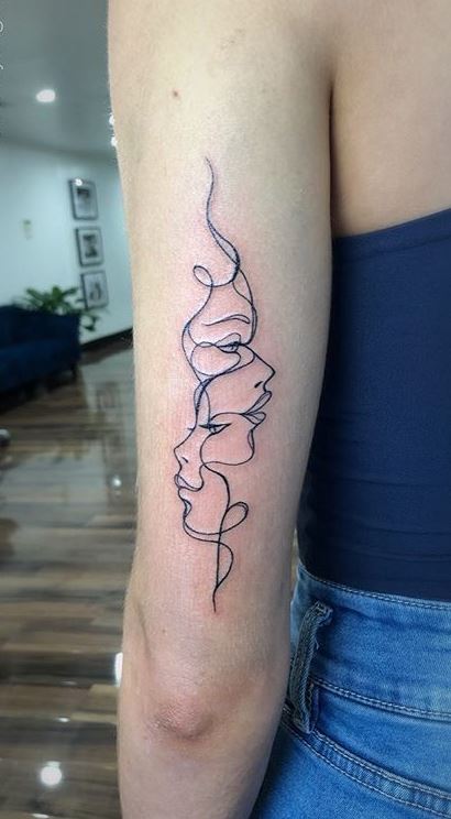 24 unique Gemini tattoos that will highlight your personality and body