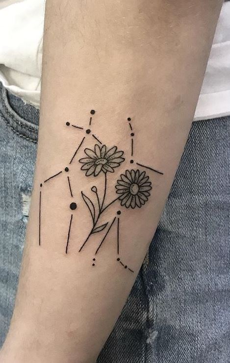 24 unique Gemini tattoos that will highlight your personality and body