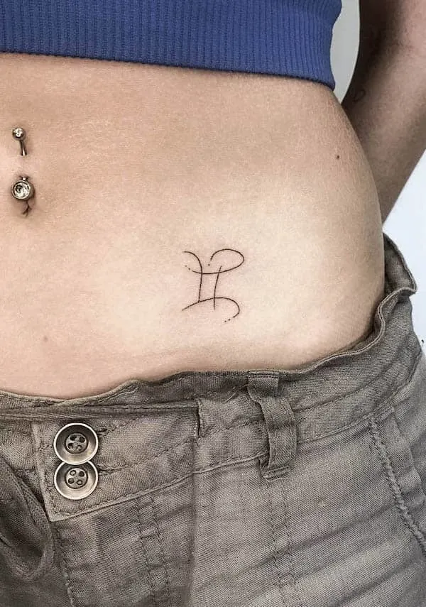 24 unique Gemini tattoos that will highlight your personality and body