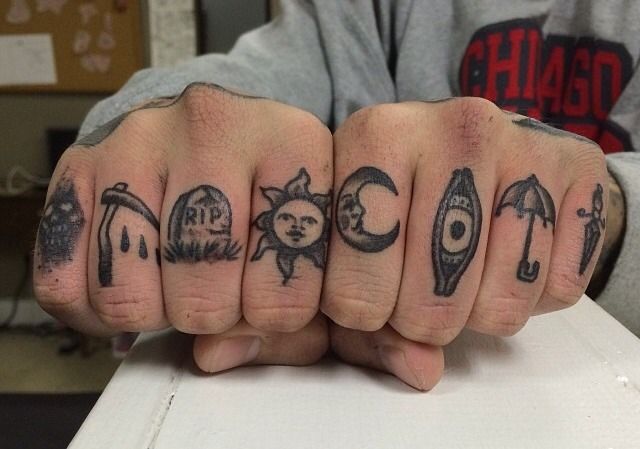 Tattoo ideas on the fingers