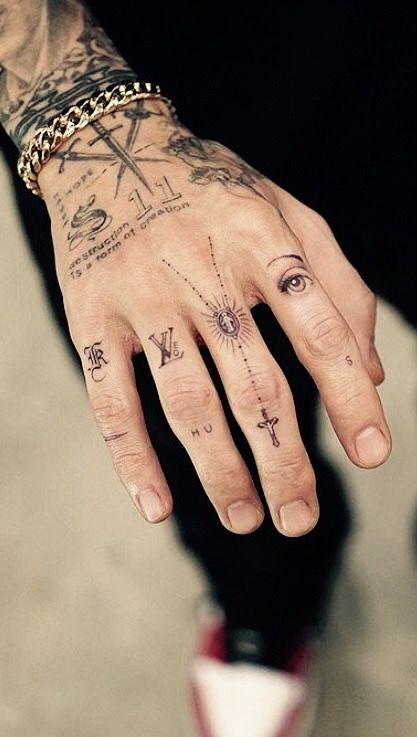 Minimalist finger tattoo ideas