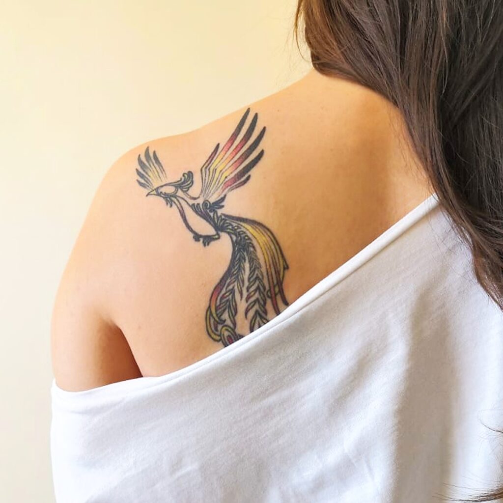 Tattoo ideas on the scapula