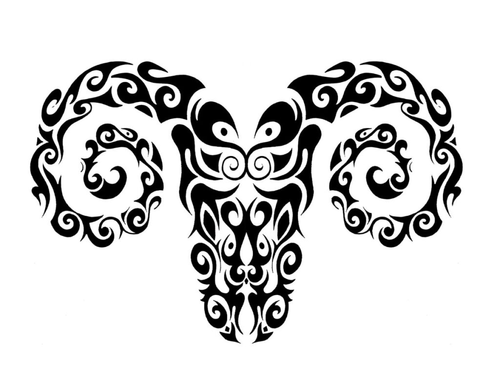 Aries tattoo designs