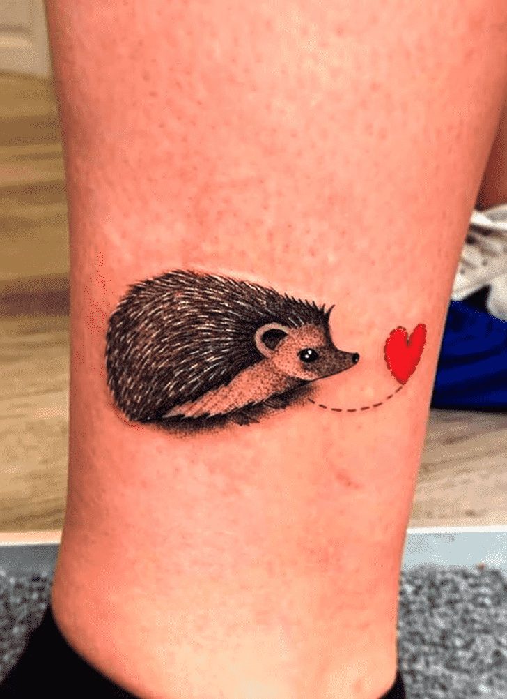 22 extremely cute hedgehog tattoo designs for women