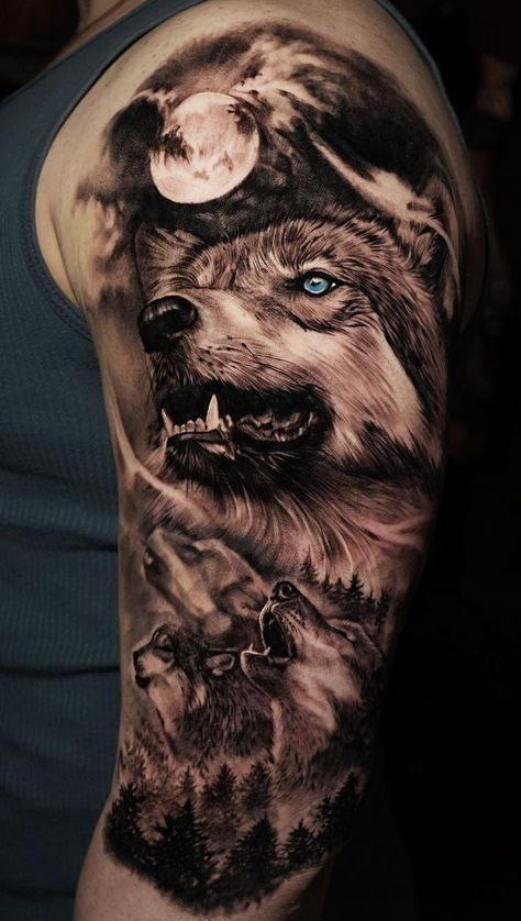 How do i choose the perfect wolf tattoo design? - ️ Онлайн блог о тату ...