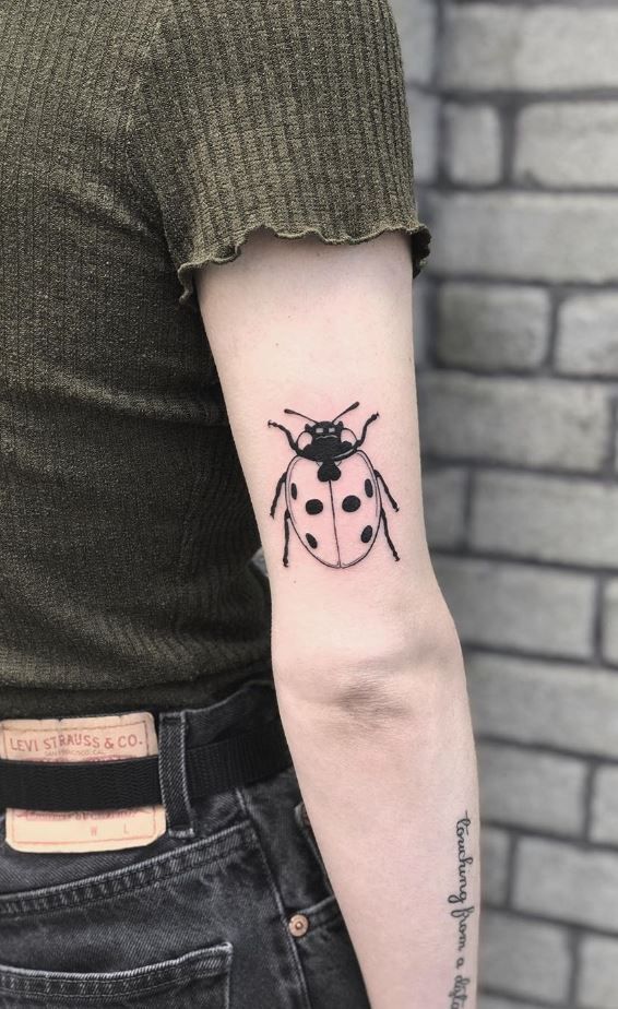 Ladybug tattoo: symbolism and meaning