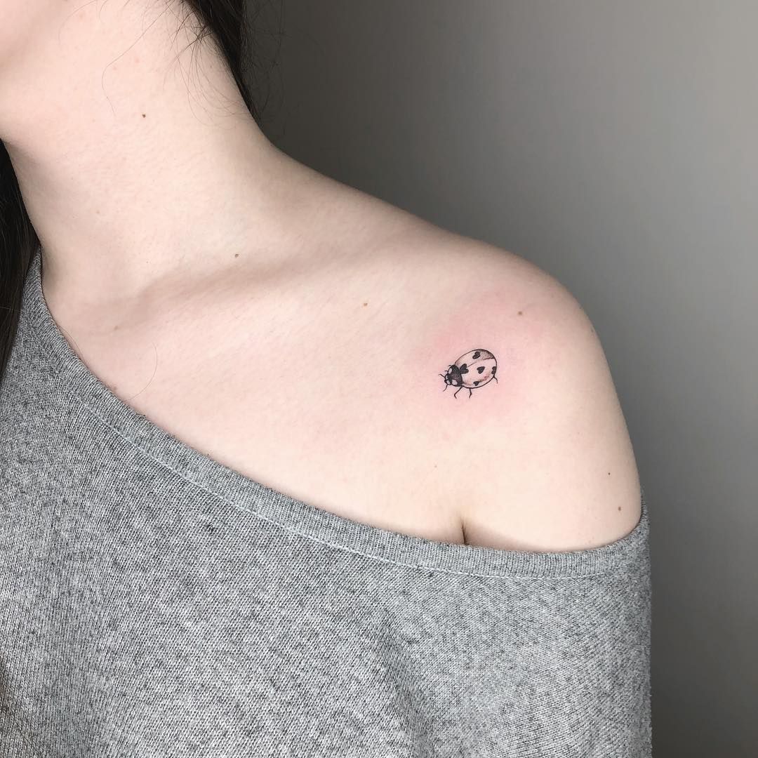 Ladybug tattoo: symbolism and meaning - ️ Онлайн блог о тату IdeasTattoo