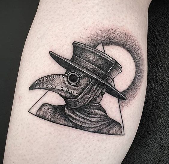 Plague doctor: 10 best blackwork tattoos for men