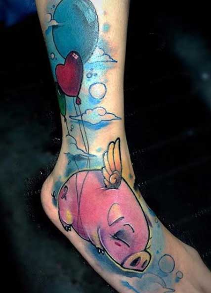 Tattoo Pig: 70 quirky tattoo designs that will surprise you!