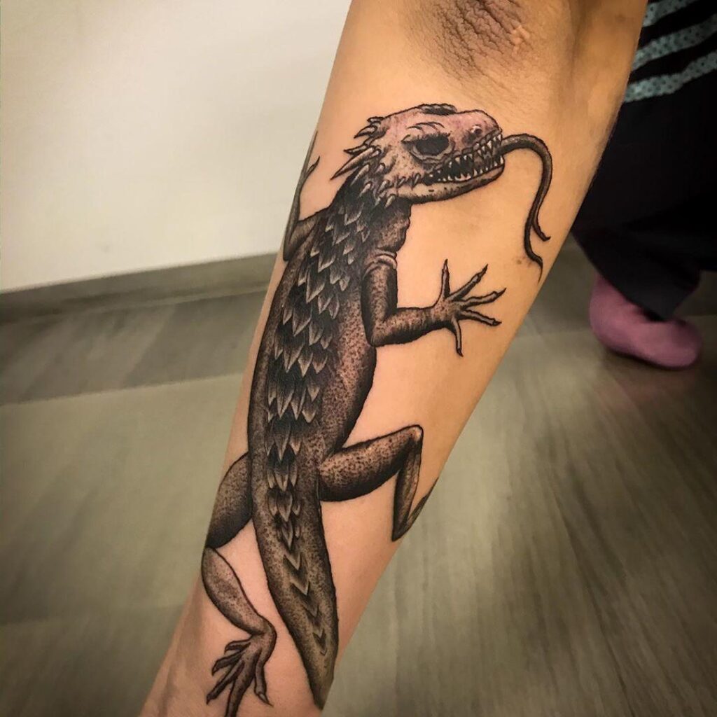 Reptile tattoos: the embodiment of magic and mystery on your skin