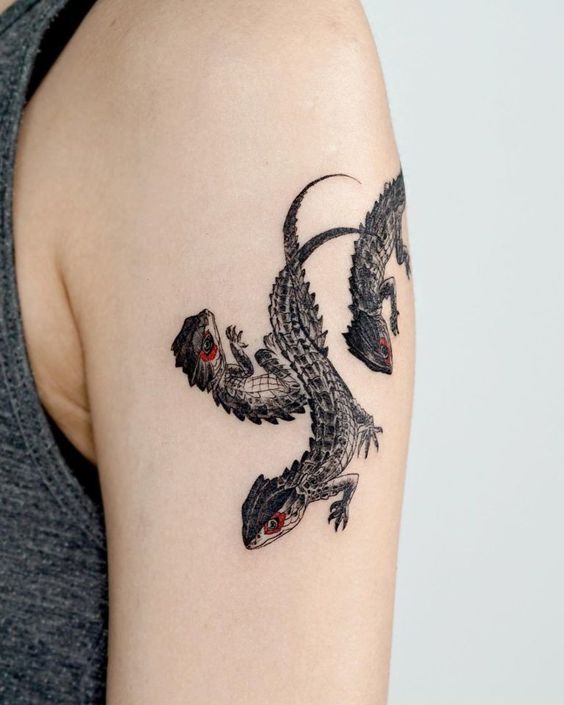 Reptile tattoos: the embodiment of magic and mystery on your skin