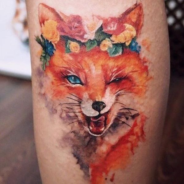 Tattoo of a fox: what symbolism is behind the image of a fox on the skin?