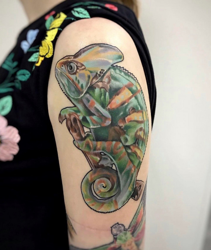 Reptile tattoos: the embodiment of magic and mystery on your skin