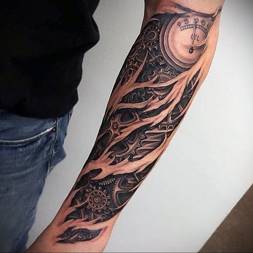 Tattoo on the forearm for men