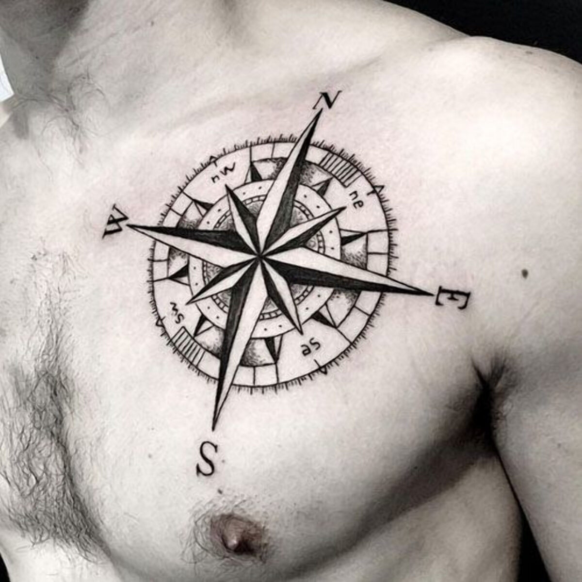 Black Compass Temporary Tattoos For Women Arm Neck Arrows Men Realistic Elk  Dream Catcher Henna Geometry Arm Body Tatoos - Temporary Tattoos -  AliExpress