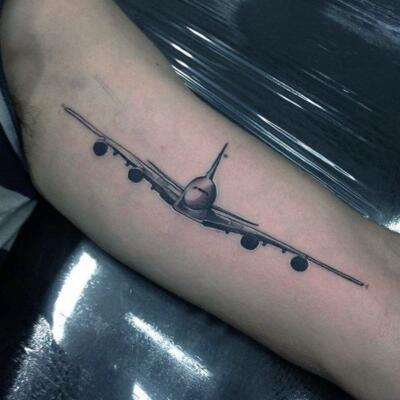 airplane tattoo (1)