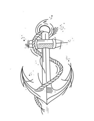 anchor tattoo (4)