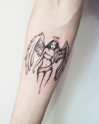 angel tattoo (3)