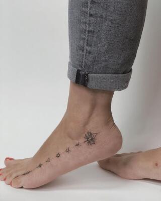 ankle tattoo (4)