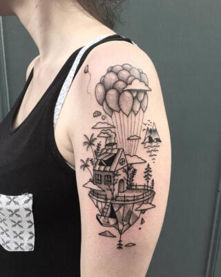 balloon tattoo (1)