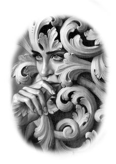 Baroque tattoo style (4)