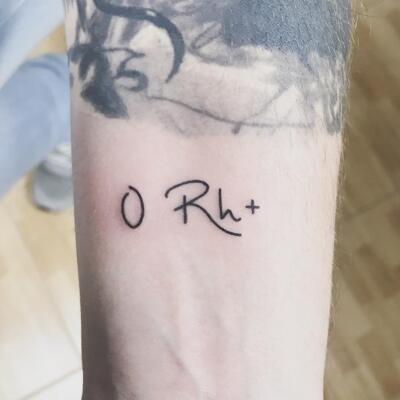 blood type tattoo (4)