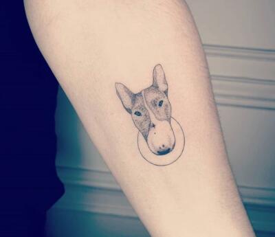 Bull Terrier tattoo (1)