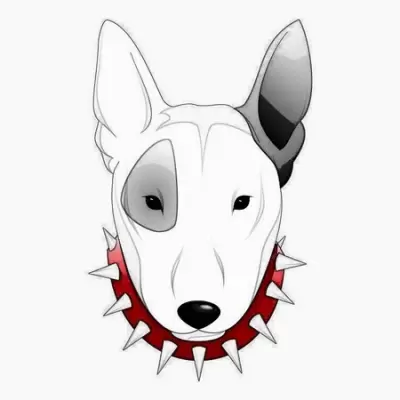 Bull Terrier tattoo (2)