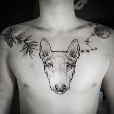 Bull Terrier tattoo (4)