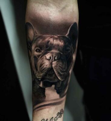 bulldog tattoo (2)