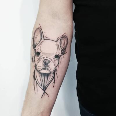 bulldog tattoo (3)