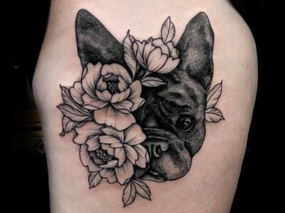 bulldog tattoo (4)