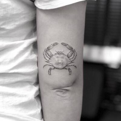 cancer zodiac tattoo (1)