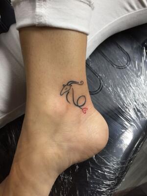 capricorn zodiac sign tattoo (3)