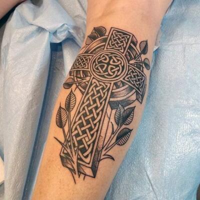 celtic cross tattoo (10)