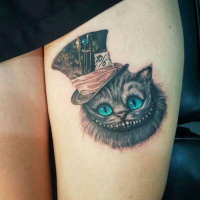 cheshire cat tattoo (3)