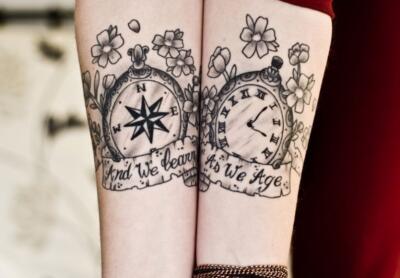 compass tattoo (3)