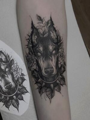 doberman tattoo (8)