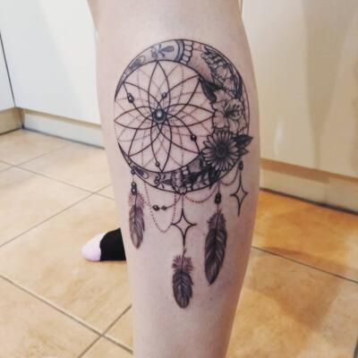 dreamcatcher tattoo (3)