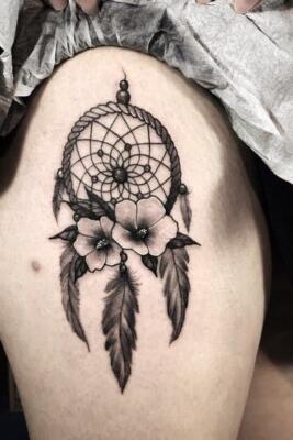 dreamcatcher tattoo (5)