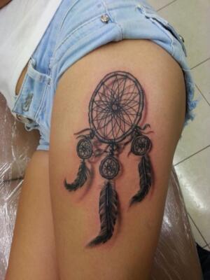 dreamcatcher tattoo (5)