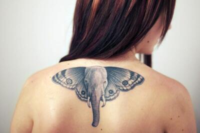 elephant tattoo (1)